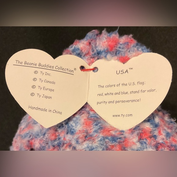 Ty USA buddy & beanie baby Fourth of July 🇺🇸 Independence Day - Picture 6 of 9